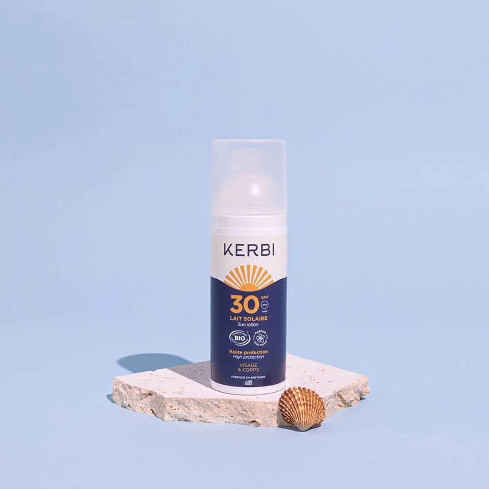 Lait solaire SPF 30 - Kerbi