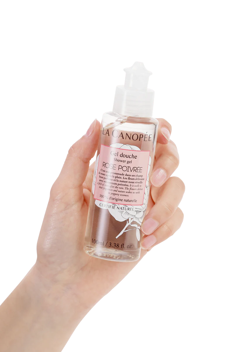 Gel douche rose poivrée - La Canopée