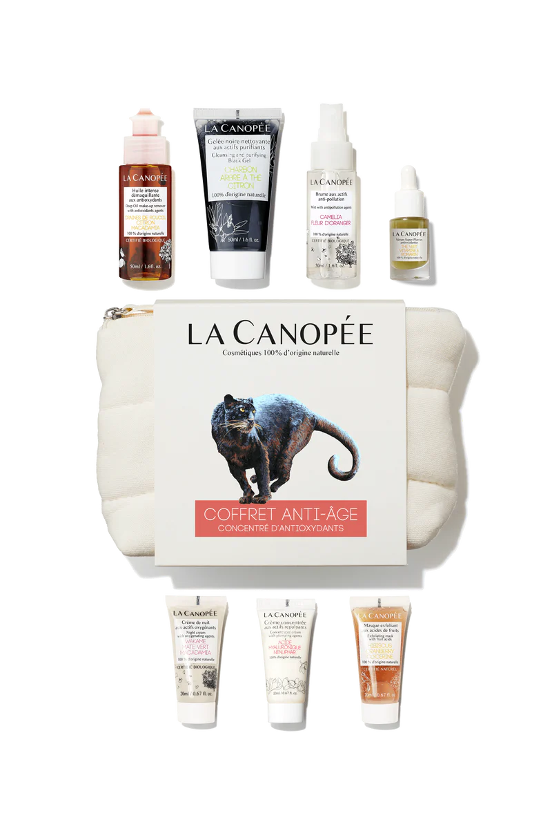 Coffret anti-âge concentré d'antioxydants - La Canopée