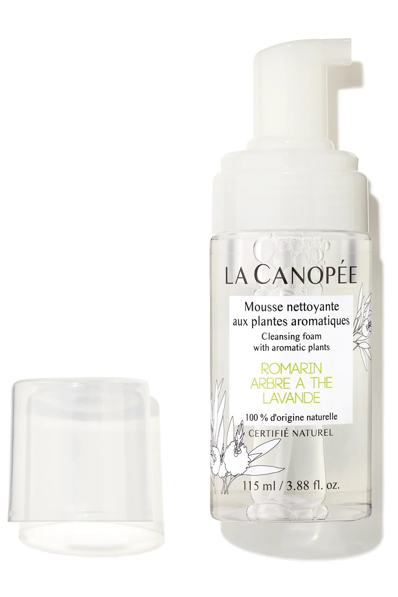 Mousse nettoyante aux plantes aromatiques - La Canopée