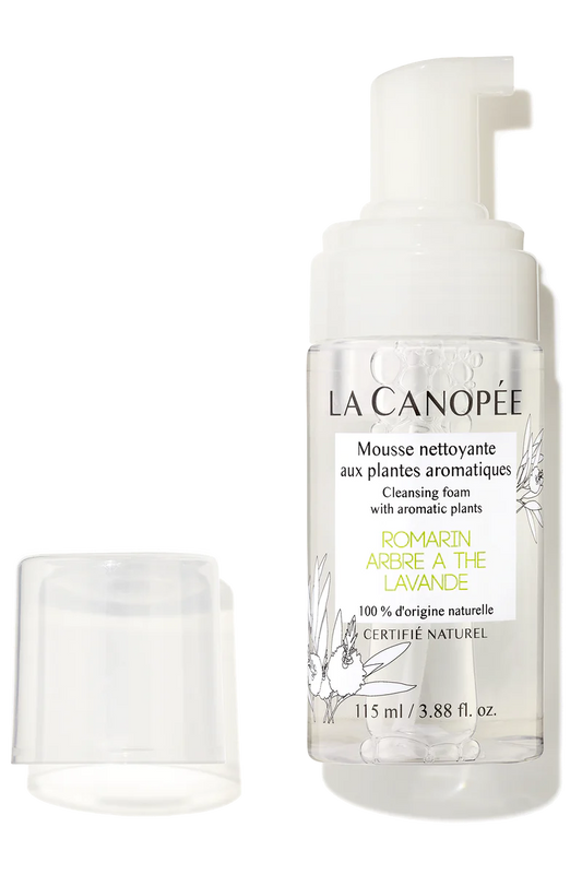 Mousse nettoyante aux plantes aromatiques - La Canopée