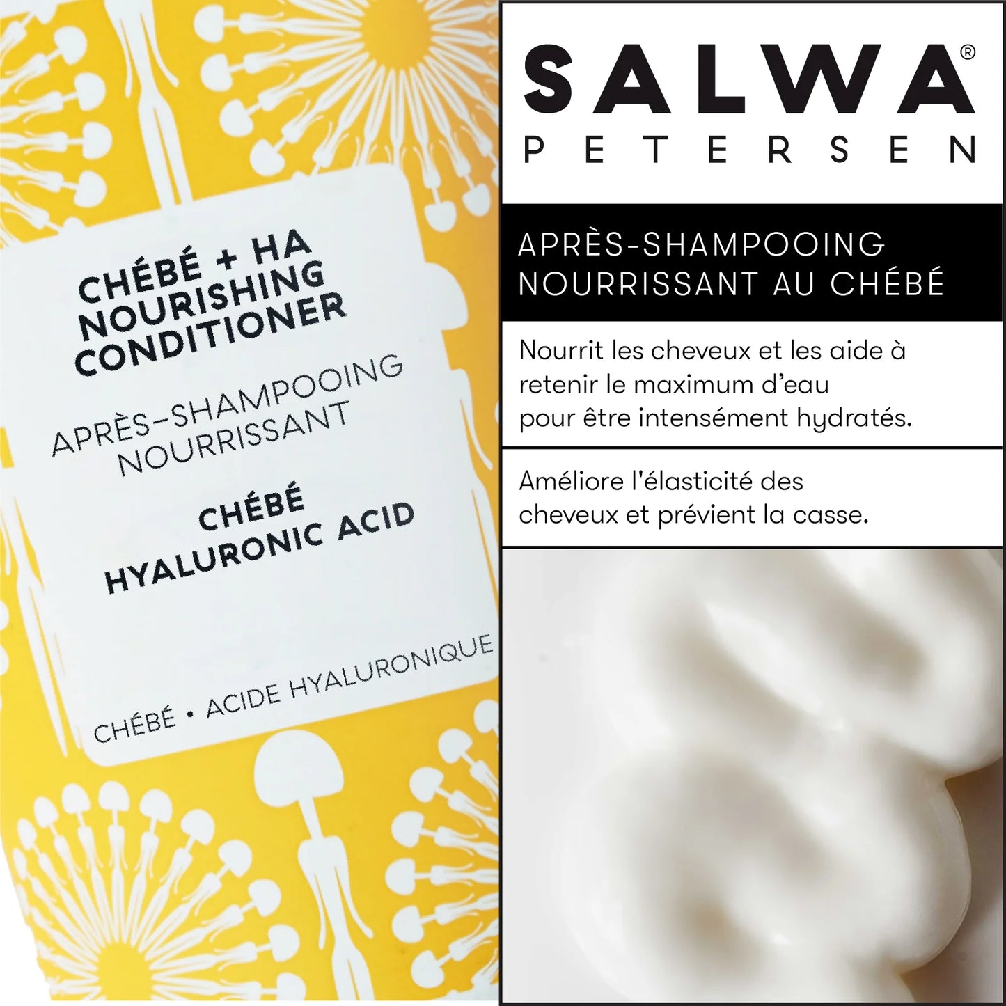 Après-Shampooing Nourrissant Chébé + Huile d'argan