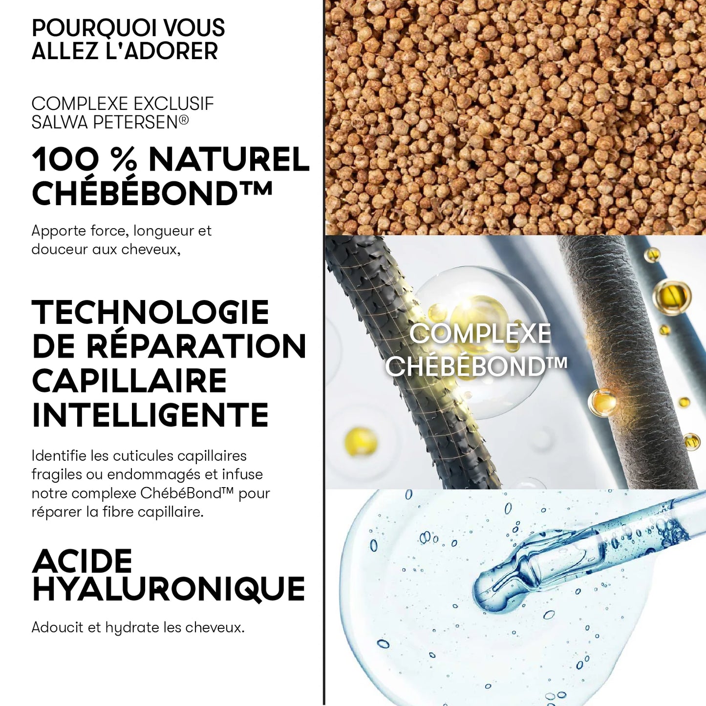 Après-Shampooing Nourrissant Chébé + Huile d'argan