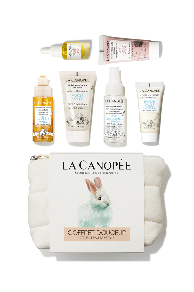 Coffret douceur rituel peau sensible - La Canopée