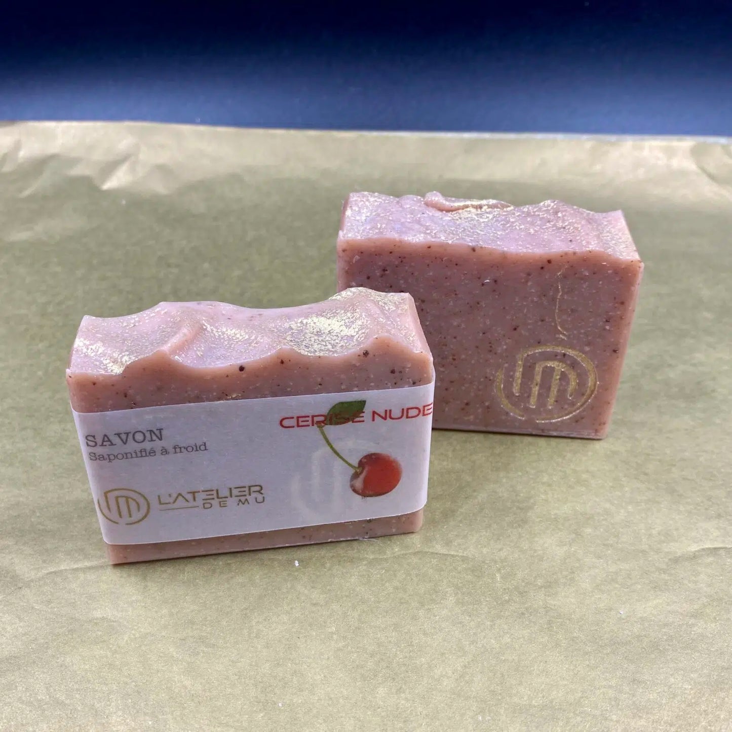 Savon Cerise Exfoliant - L’Atelier de Mu