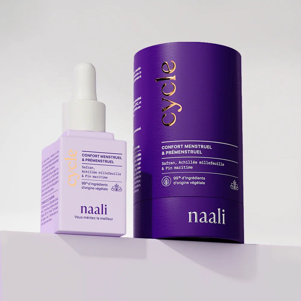 Cycle - Confort Prémenstruel et Menstruel au Safran - Naali