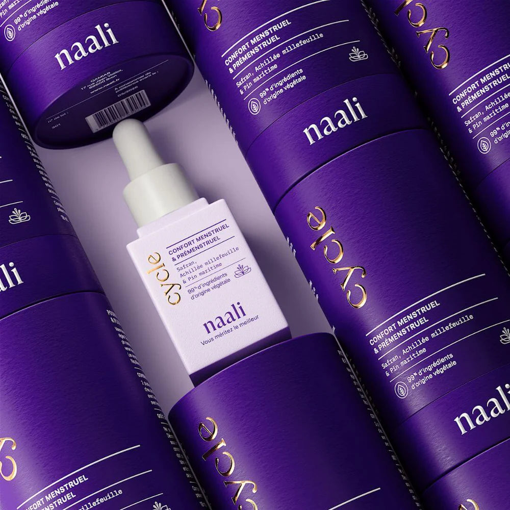 Cycle - Confort Prémenstruel et Menstruel au Safran - Naali