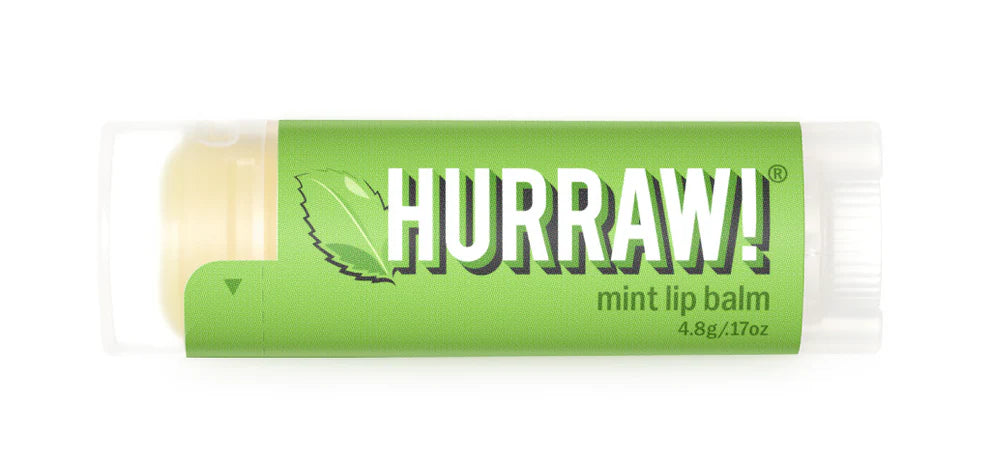 Baume à lèvres menthe - Hurraw!