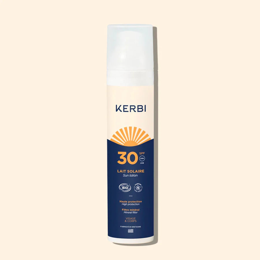 Lait solaire SPF 30 - Kerbi