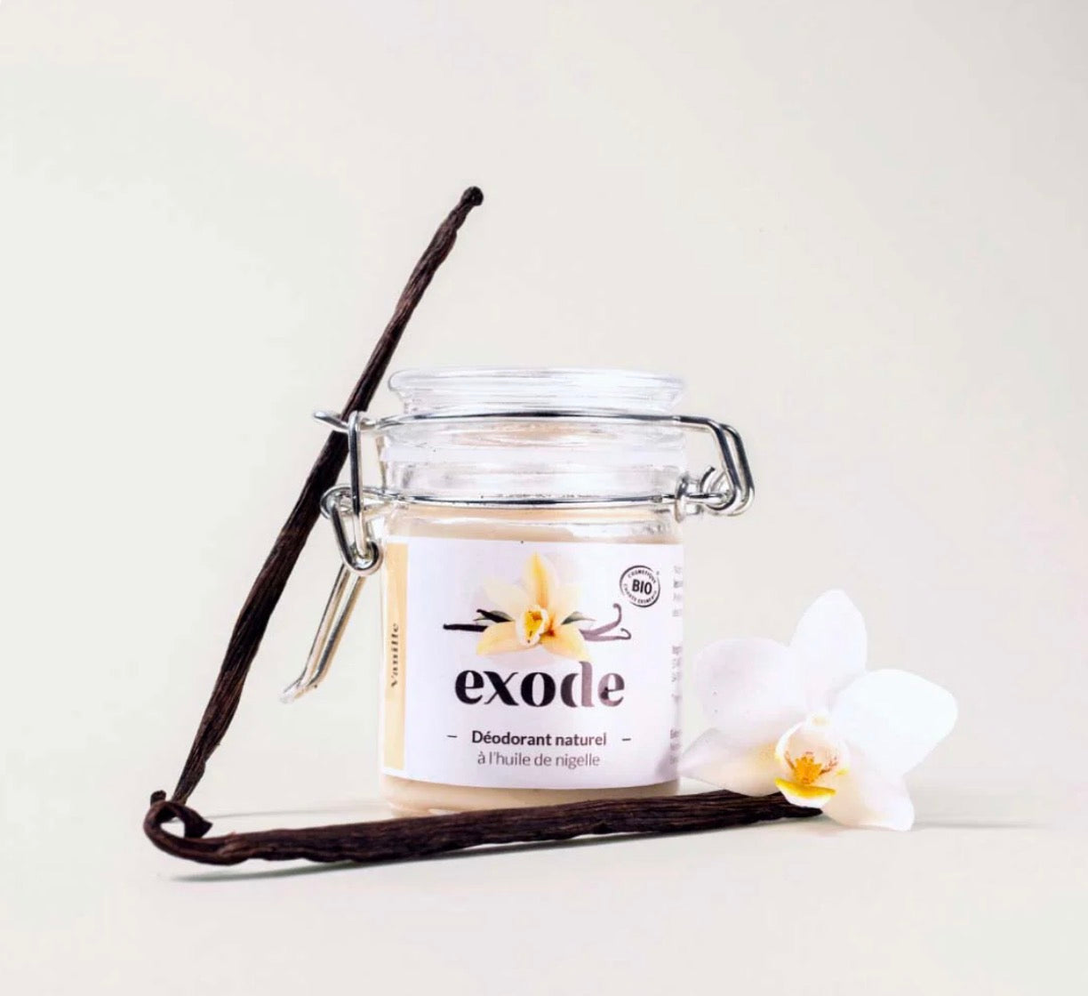 Déodorant Naturel Vanille - Exode (nouveauté)