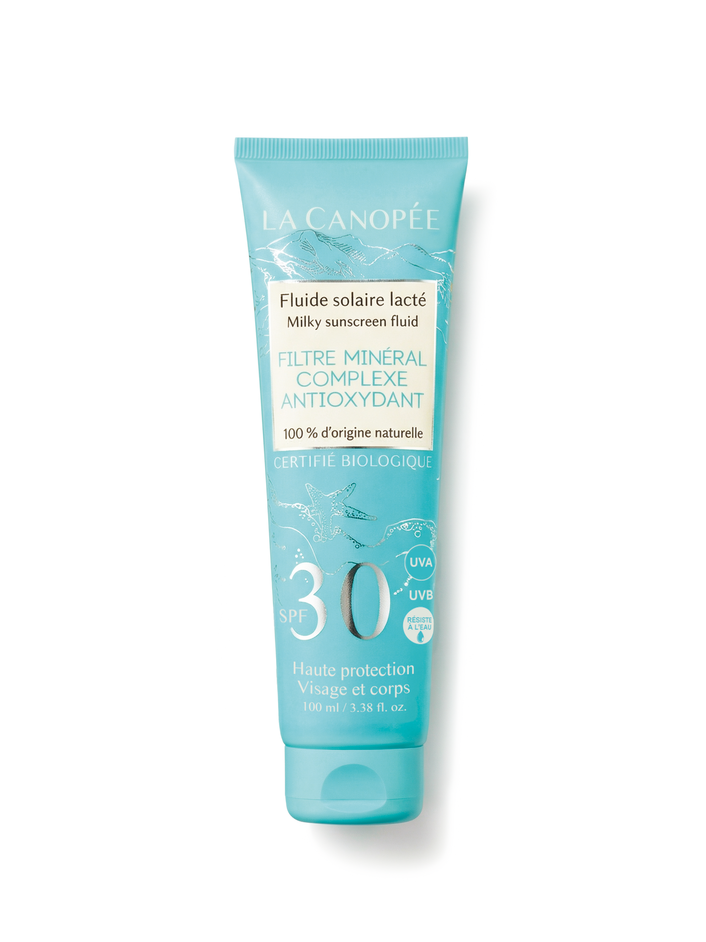 Fluide solaire lacté SPF30 – La Canopée (NOUVEAUTÉ)