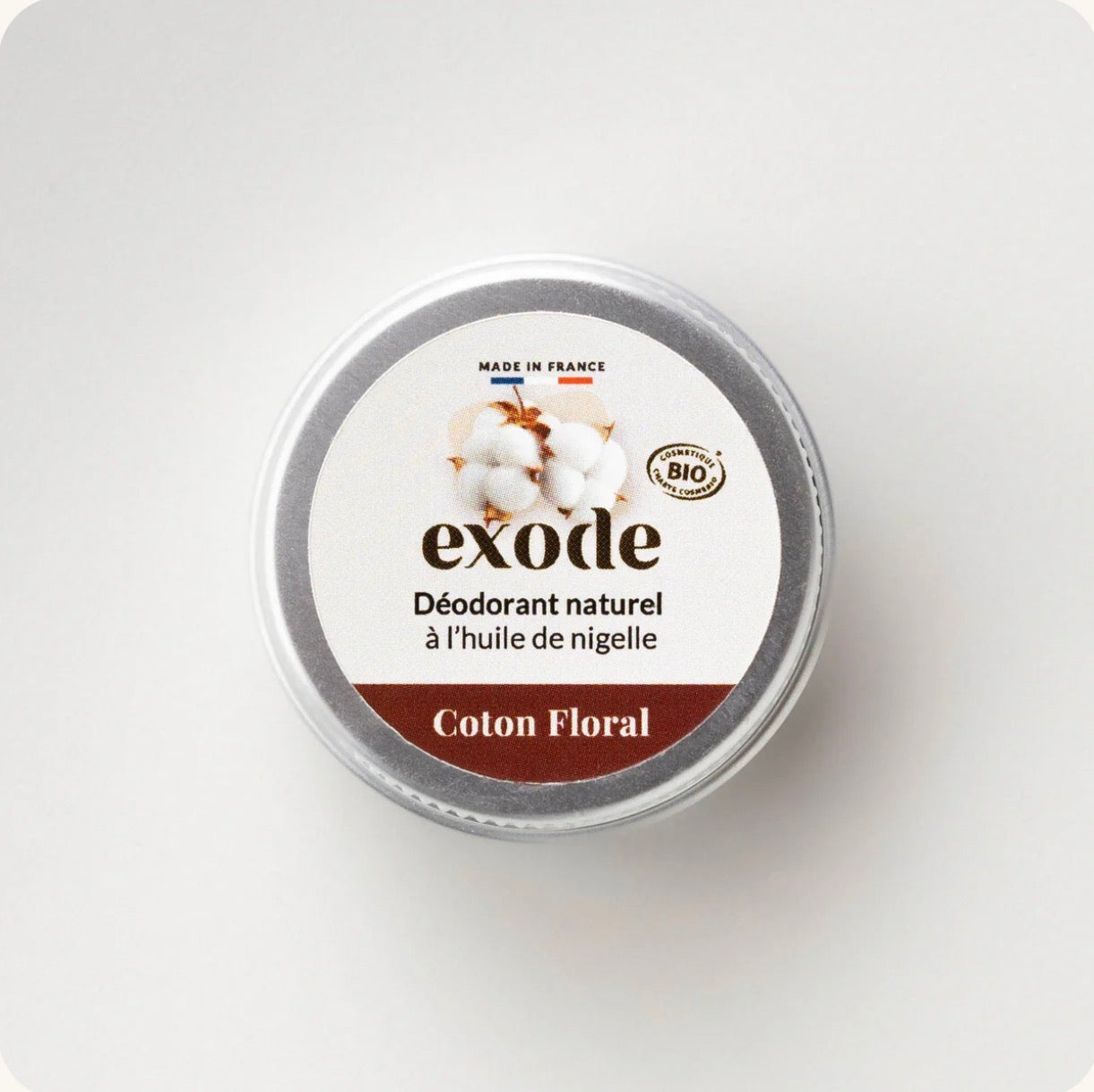 Déodorant Naturel Coton Florale - Exode (nouveauté)