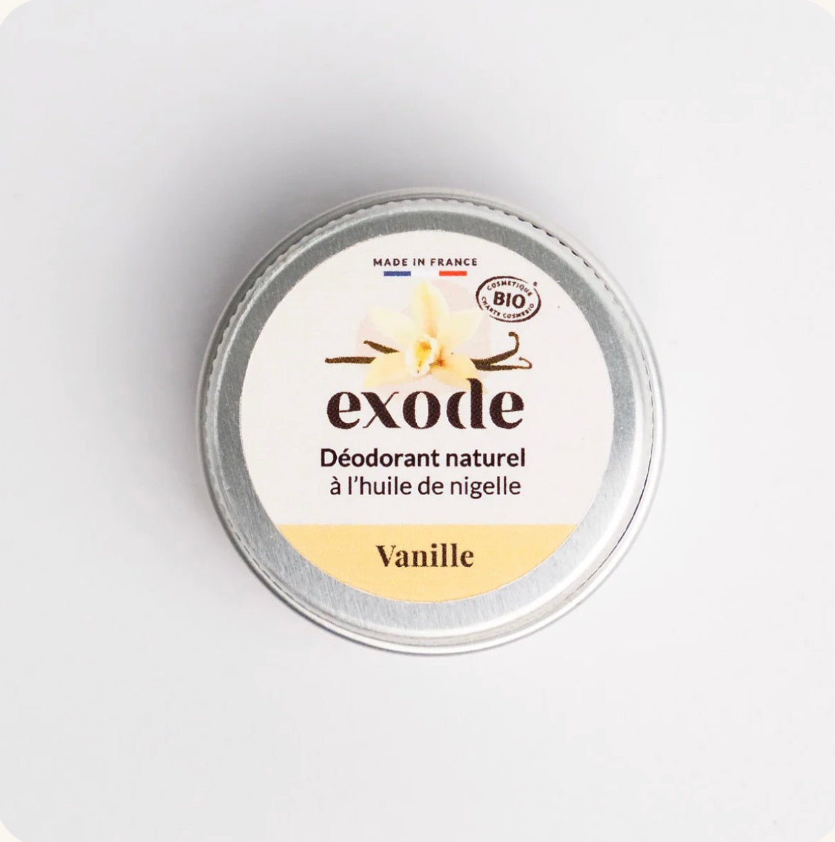 Déodorant Naturel Vanille - Exode (nouveauté)