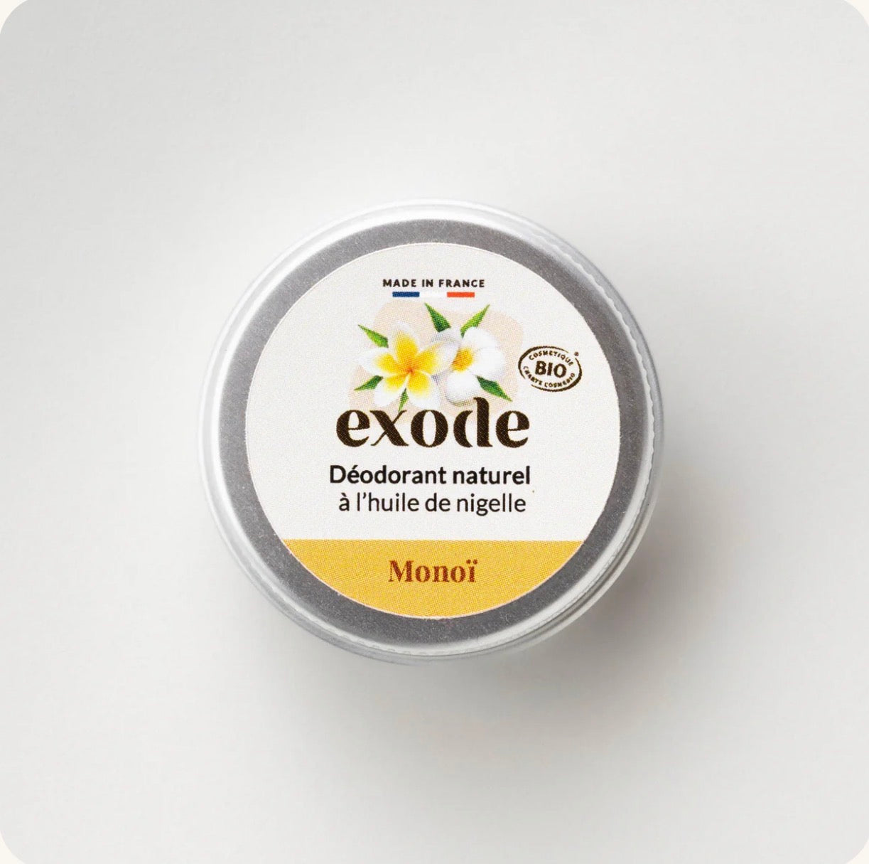 Déodorant Naturel Monoï - Exode (nouveauté)