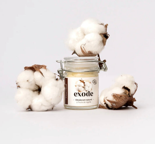 Déodorant Naturel Coton Florale - Exode (nouveauté)