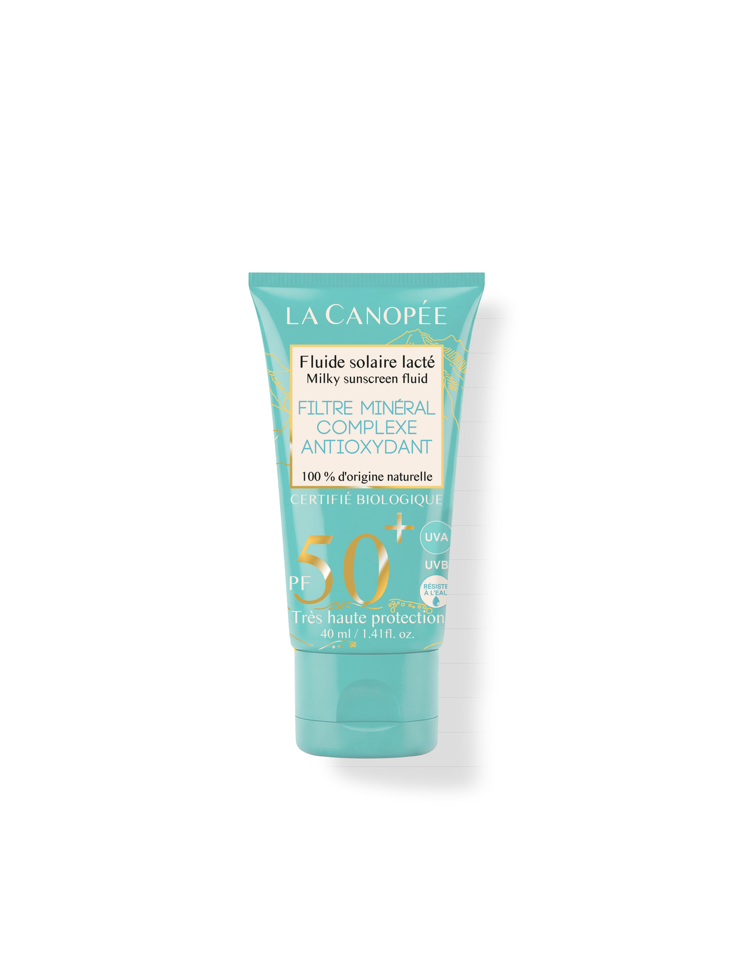 Fluide Solaire Lacté SPF50+ – La Canopée (NOUVEAUTÉ)