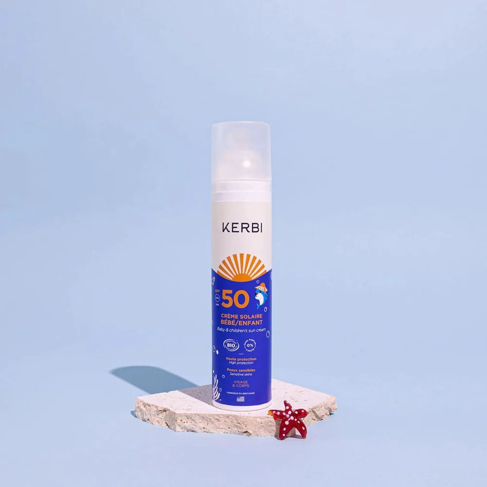 Crème solaire bébé/enfant SPF 50 - Kerbi