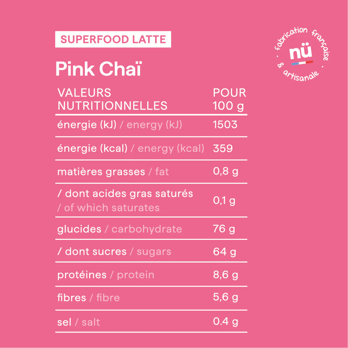 Pink Chaï - Nümorning