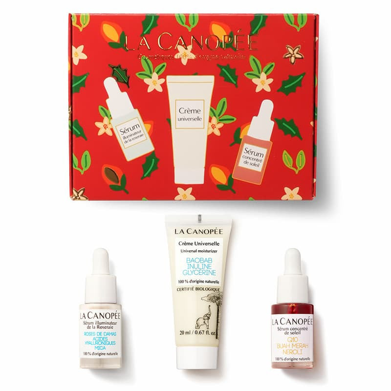 🎄 Coffret Trio Lumineux - Hydratation & Glow Immédiat - Édition limitée - La Canopée