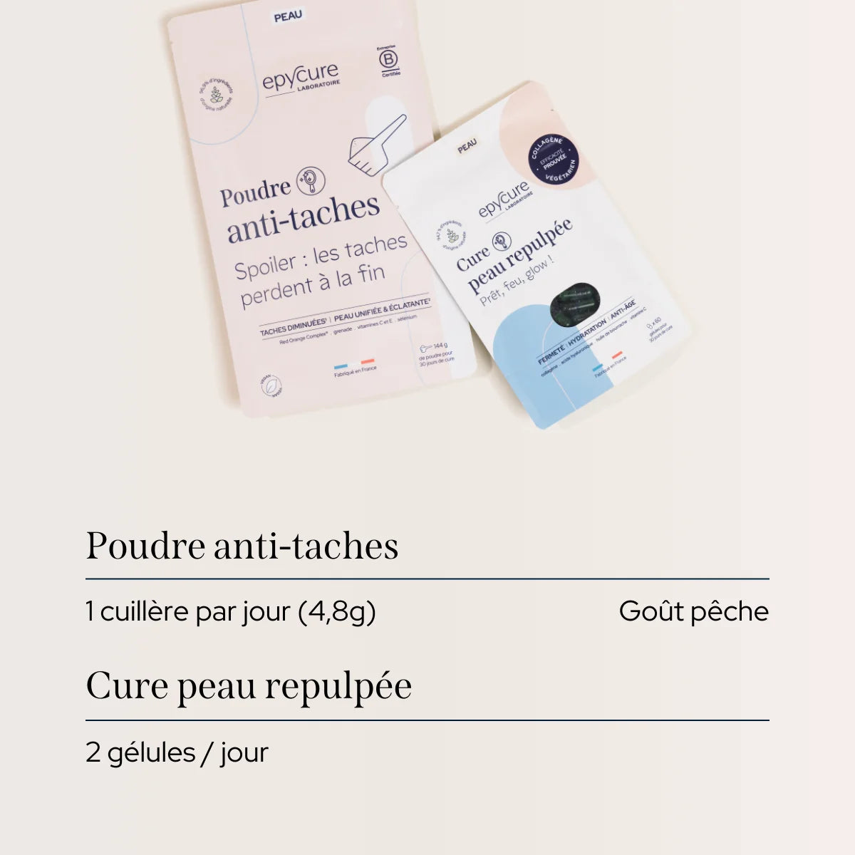 Duo belle peau - Epycure (Nouveauté en précommande)