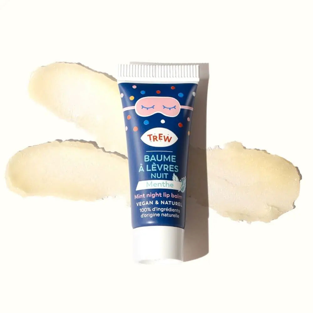 Masque de nuit réparateur pour lèvres à la menthe - Trew Cosmetic
